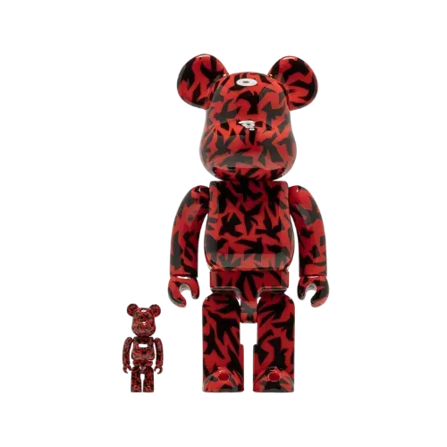 Alfred Hitchcock x Bearbrick Medicom Toy The Birds 100% & 400% Set