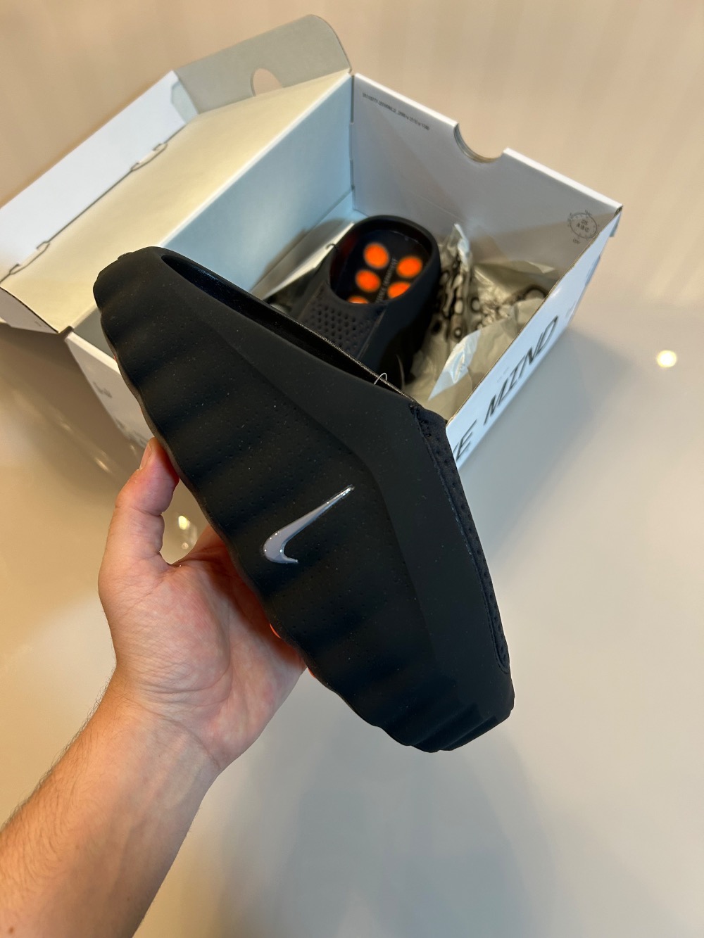 Nike Mind 001 Slide Black Chrome — 38, Novo