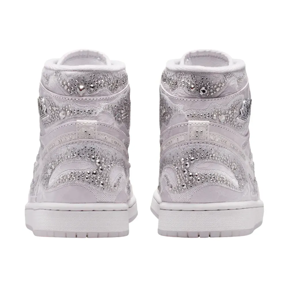 Swarovski x Air Jordan 1 Retro High OG Vast Grey - Droper