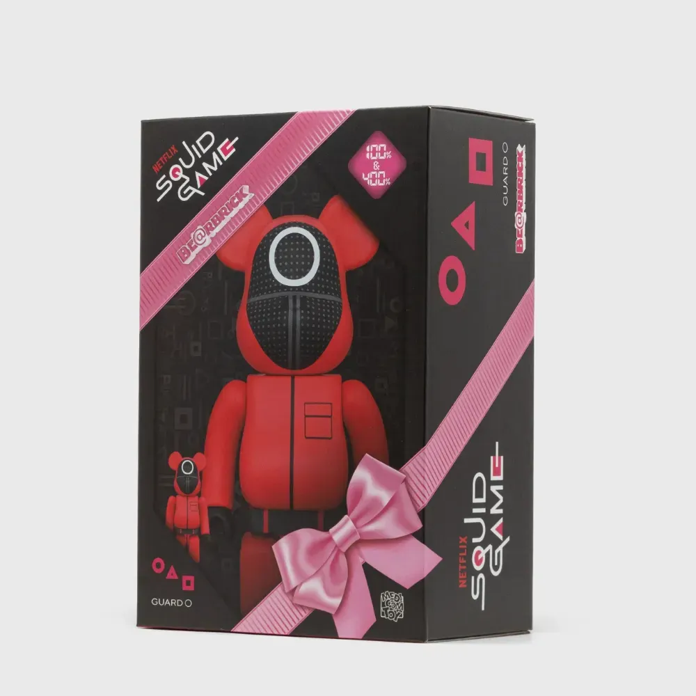 Squid Game x Bearbrick Medcom Toy Guard Circle - Droper