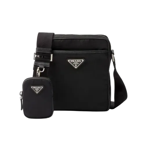 Shoulder Bag Prada Sea Beyond Saffiano Re-Nylon Black