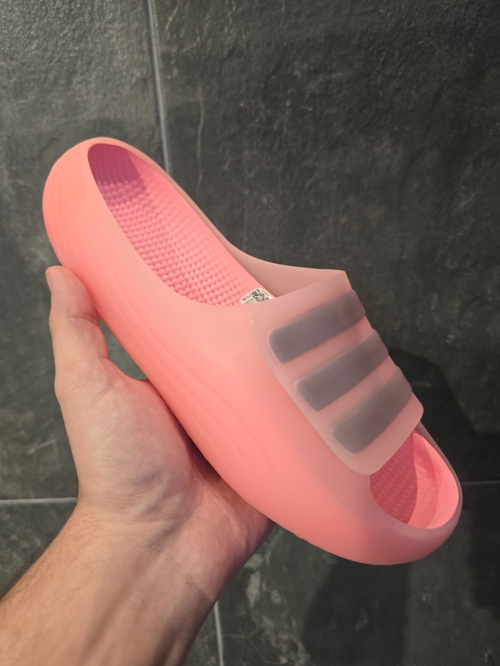 adidas Adislide Light Pink Core Black Beam Pink
