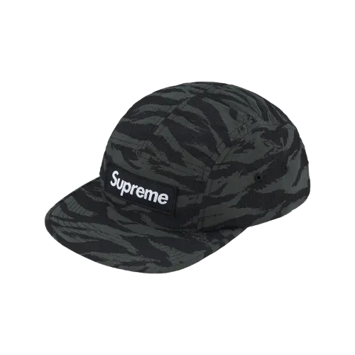 Boné Supreme Tiger Camo Ripstop Camp Black SS26-W3 - Droper