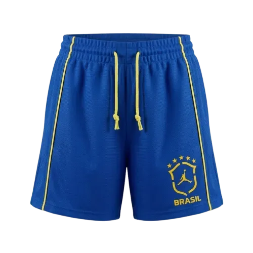 Shorts Jordan Brasil Brooklyn Knit Feminino Blue