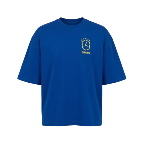 Camiseta Air Jordan Brasil 85 Oversized Blue