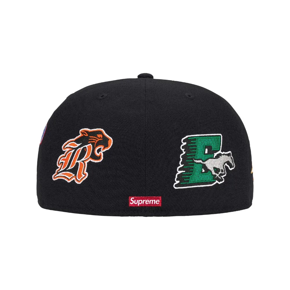 Imagem New Era x Supreme Boné Mascots S Logo Black SS26-W3