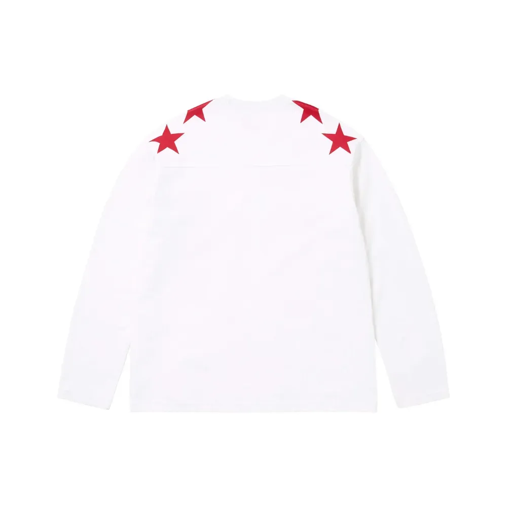 Playboy x Supreme Camiseta Manga Longa L/S Football White SS26-W3