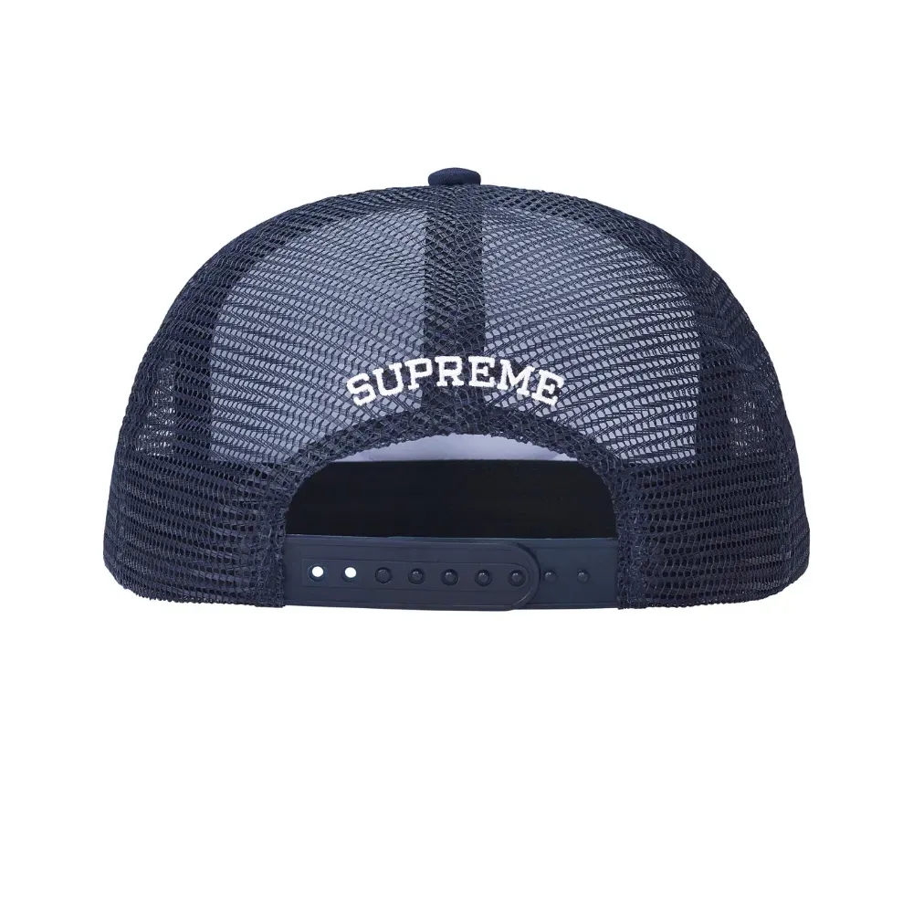 帽子 Supreme x Playboy Mesh Back 5-Panel Playboy x Supreme Boné Mesh Back 5-Panel Navy SS26-W3 - Droper