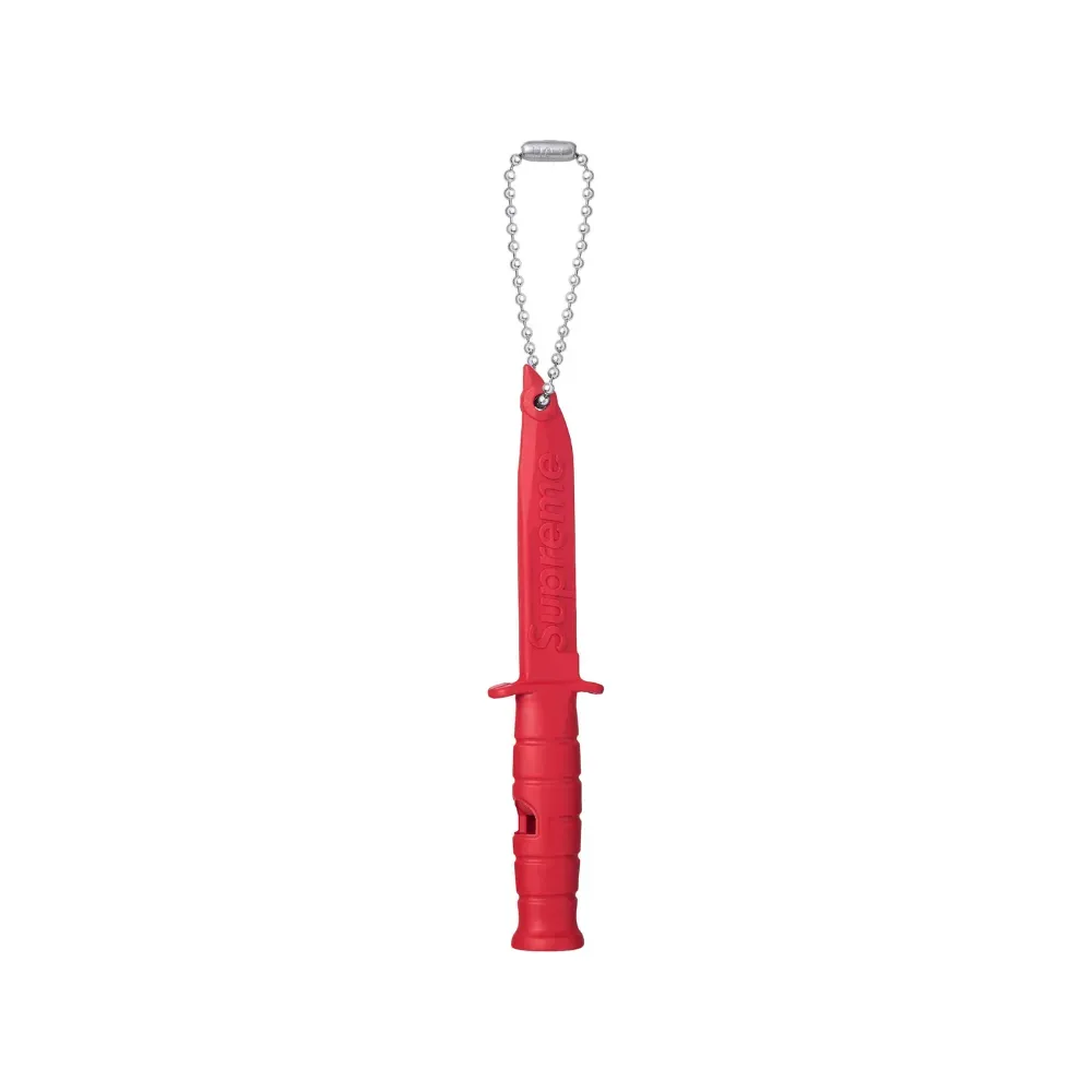 Ka-Bar x Supreme Chaveiro Emergency Whistle Red SS26-W3 - Droper