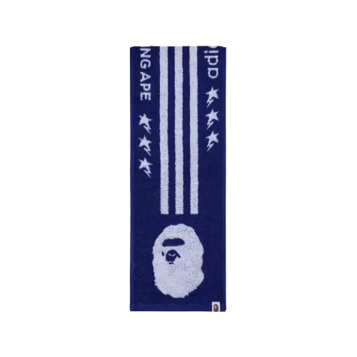 BAPE x adidas Toalha FB Japan Blue
