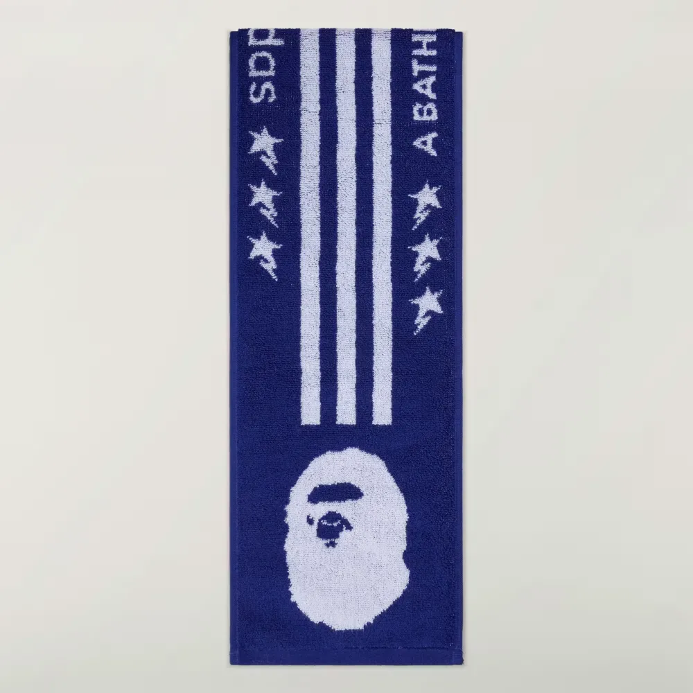 BAPE x adidas Toalha FB Japan Blue - Droper