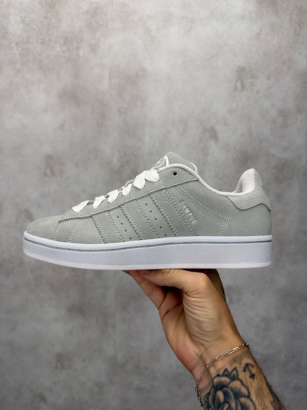 adidas Campus 00s Clear Onix Cloud White — 35 / 36 / 37 / 38, Novo