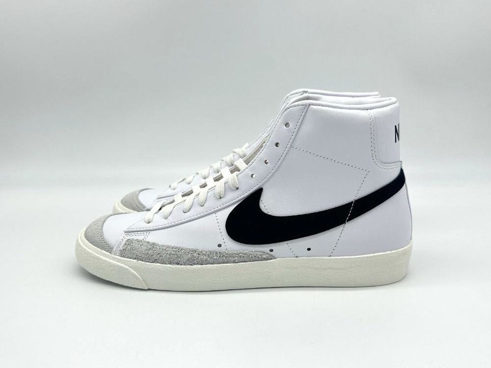 Nike Blazer Mid '77 Vintage White Black — 34 / 35 / 37.5 / 38 / 39 / 39.5 / 40.5 / 41 / 42.5 / 43 / 43.5, Novo