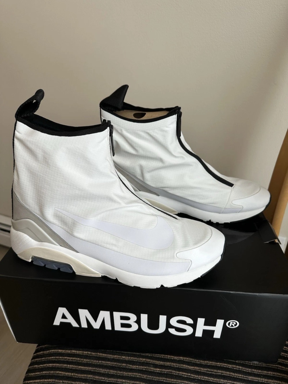 AMBUSH x Nike Air Max 180 High White — 34 / 35 / 36 / 37 / 37.5, Novo
