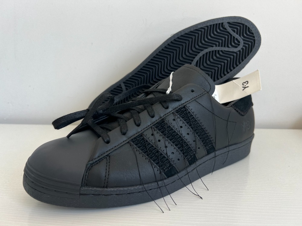 Y-3 x adidas Superstar Black