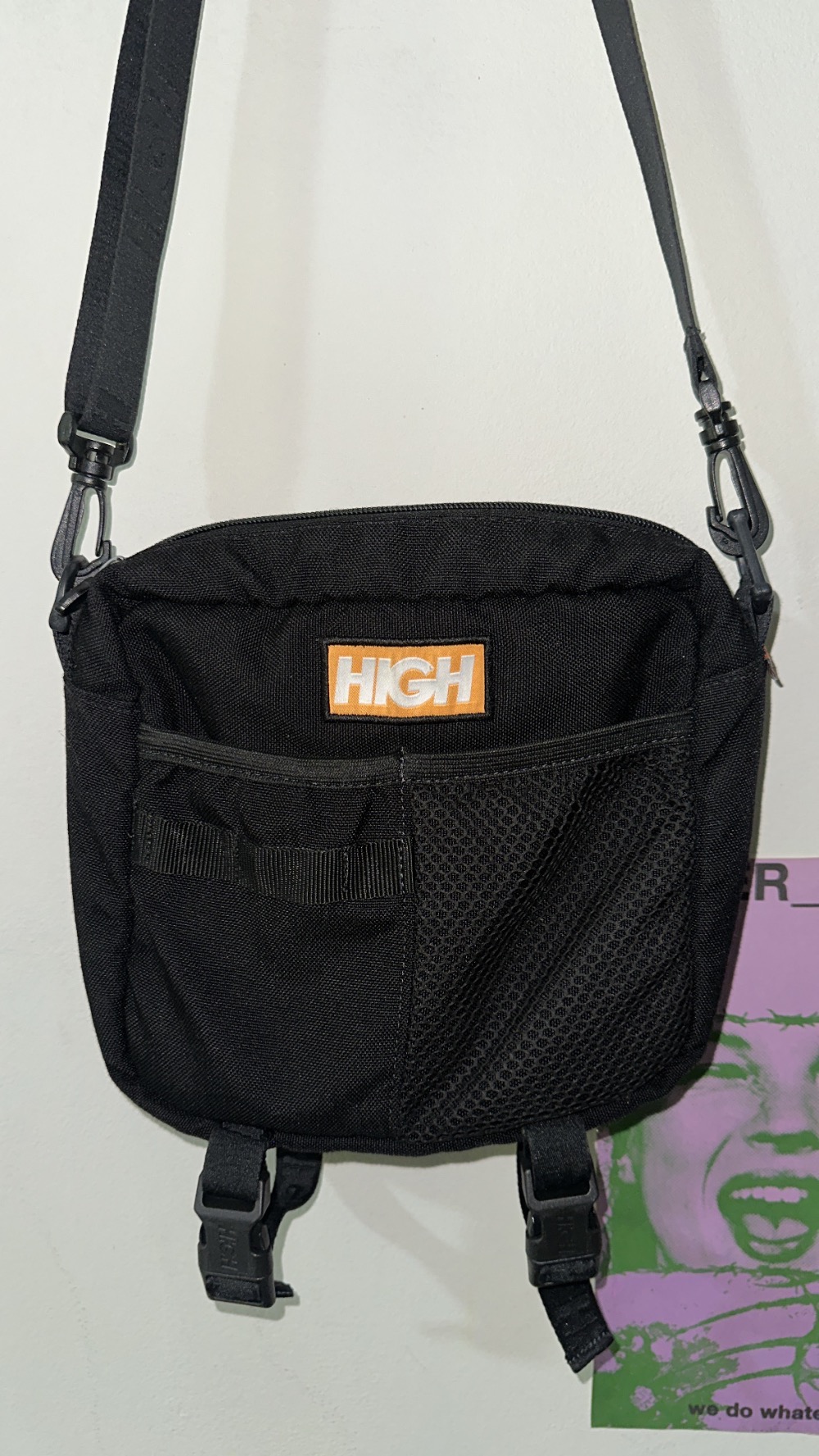 Bolsa High Company Shoulder Bag Outdoor Black — único, Usado