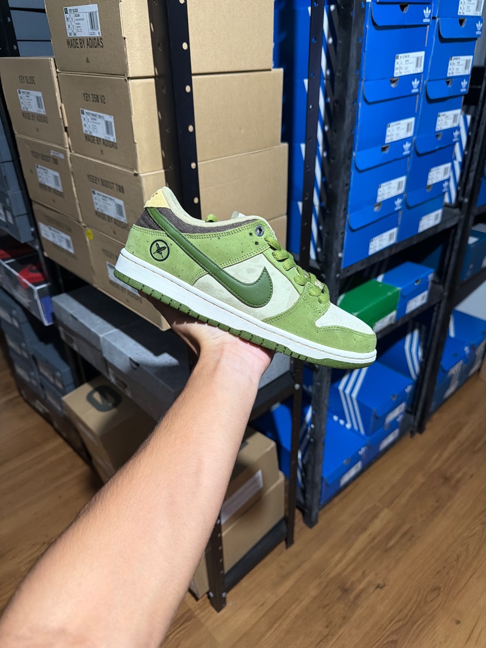 Yuto Horigome x Nike SB Dunk Low Matcha — 44, Novo