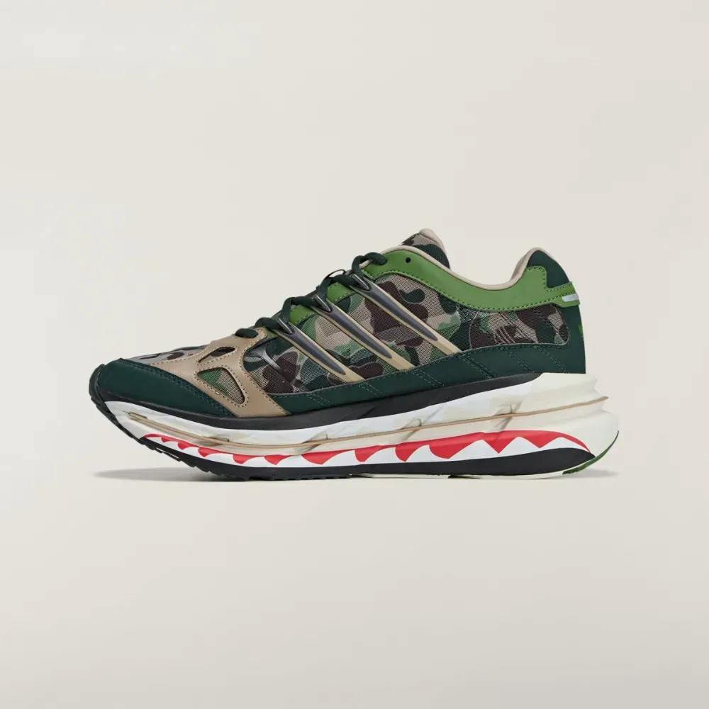 Imagem Bape x adidas Adistar HRMY World Cup Pack Hemp