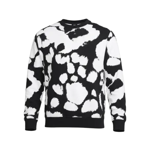 Suéter Nike Pattern Full Print Long Sleeves Black