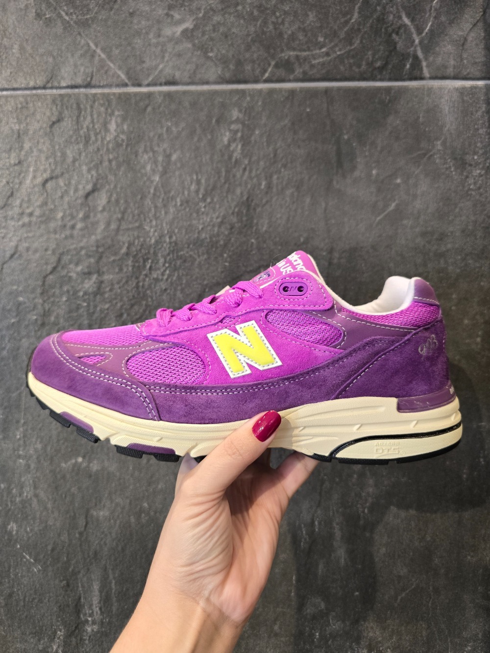 New Balance 993 Made in USA Passion Fruit