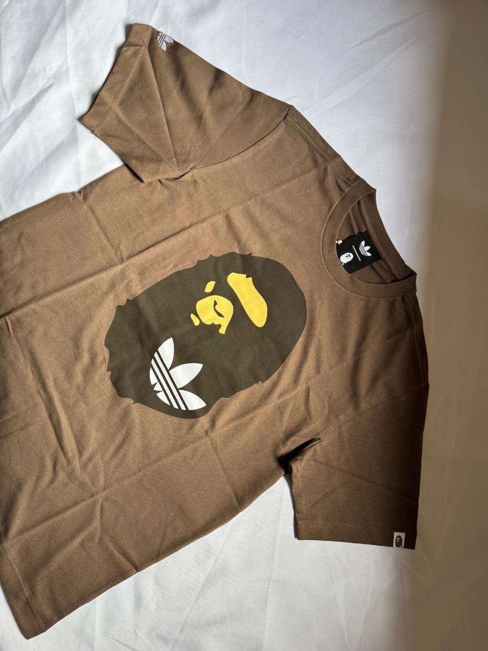 BAPE x adidas Camiseta Jersey Earth Strata — M, Novo