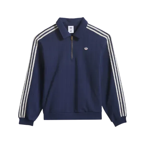 CLOT x adidas Jaqueta 1/4 Zip Navy - Droper