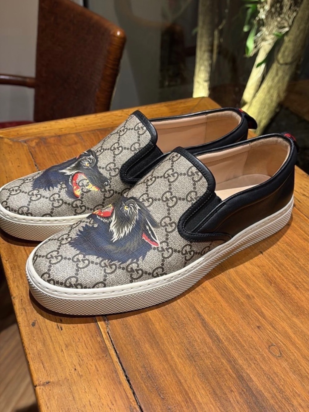 Gucci Slip On GG Black — 39, Usado