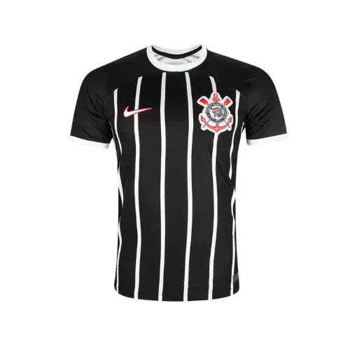 Camiseta Nike Corinthians II 23/24 s/n° Torcedor Masculina Black White