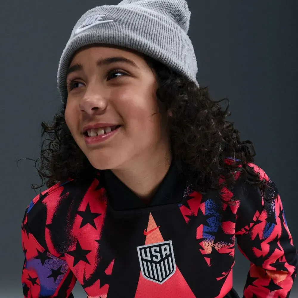 Camiseta Nike Estados Unidos Manga Longa Goleiro Infantil 2025/26