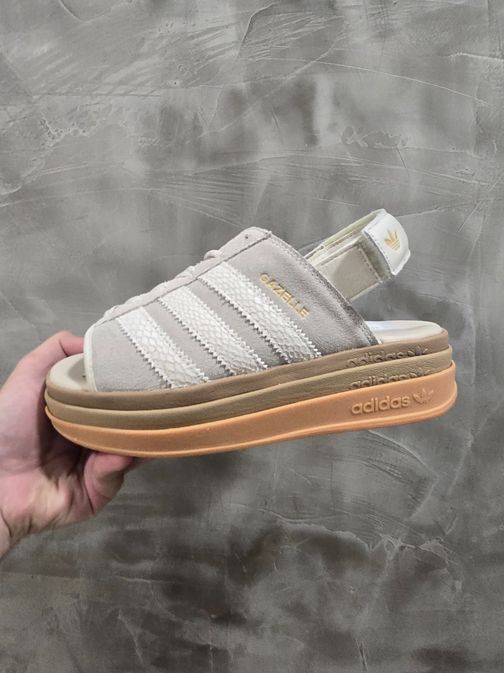 Adidas Gazelle Bold Sandals - Droper