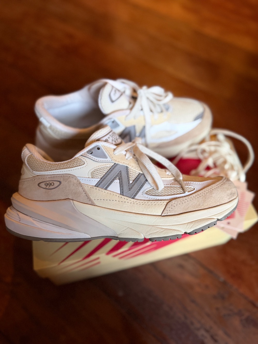 New Balance 990v6 Made in USA Mindful Grey Bone