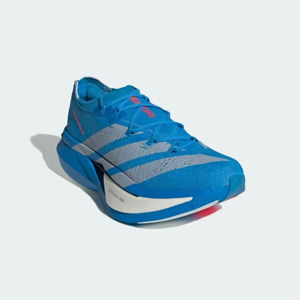 adidas Adizero Prime X3 Strung Solar Blue Silver Metallic Lucid Red — 37 / 38 / 39 / 40 / 41 / 42 / 43, Novo