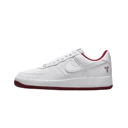 Kobe Bryant x Nike Air Force 1 Lower Merion Aces Team Red