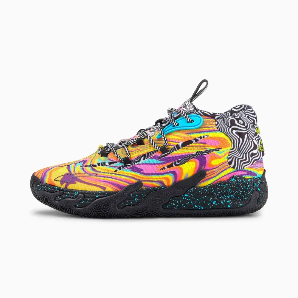 LaMelo Ball x Dexter's Lab x Puma MB.03 Poison Pink-Fluro Orange