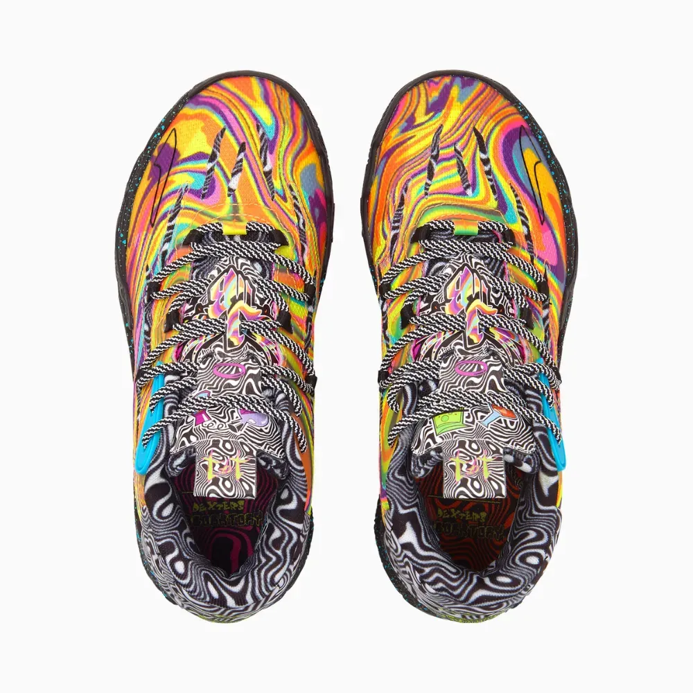 LaMelo Ball x Dexter's Lab x Puma MB.03 Poison Pink-Fluro Orange