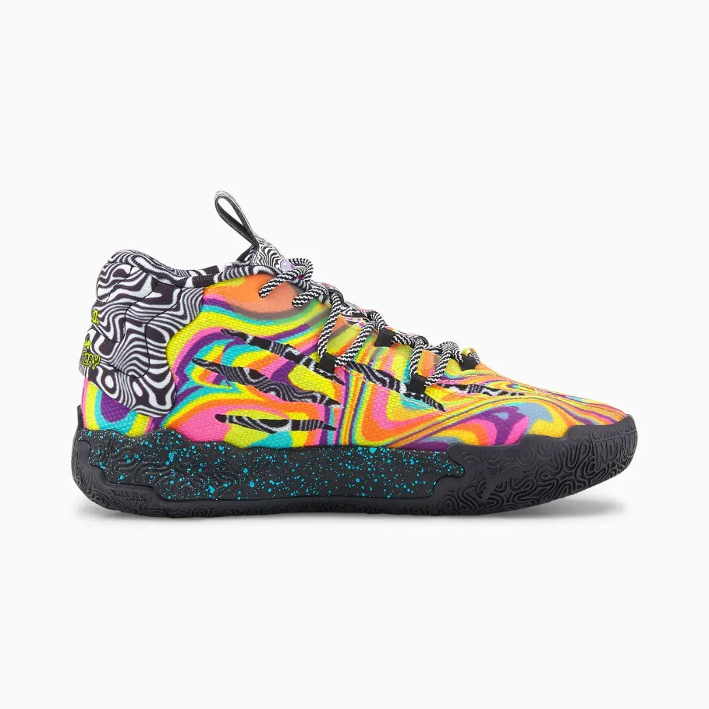 LaMelo Ball x Dexter's Lab x Puma MB.03 Poison Pink-Fluro Orange