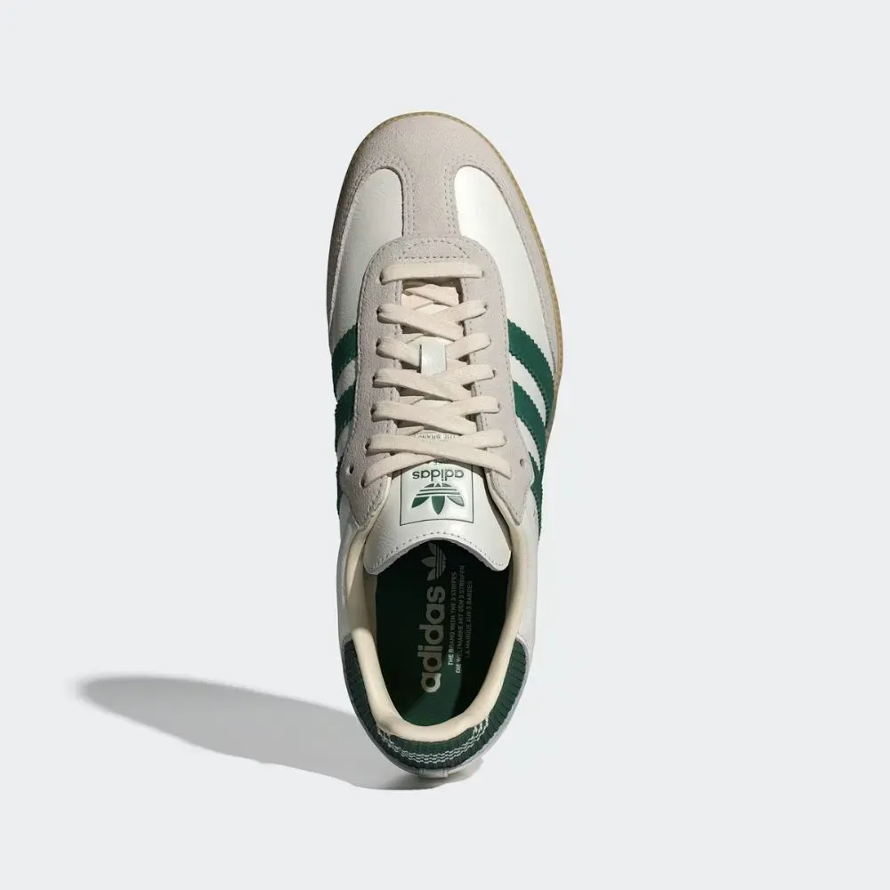 adidas Samba OG Cloud White Collegiate Green Gum - Droper