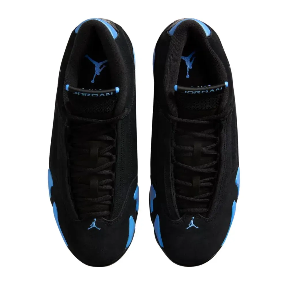 Air Jordan 14 Retro Black University Blue - Droper
