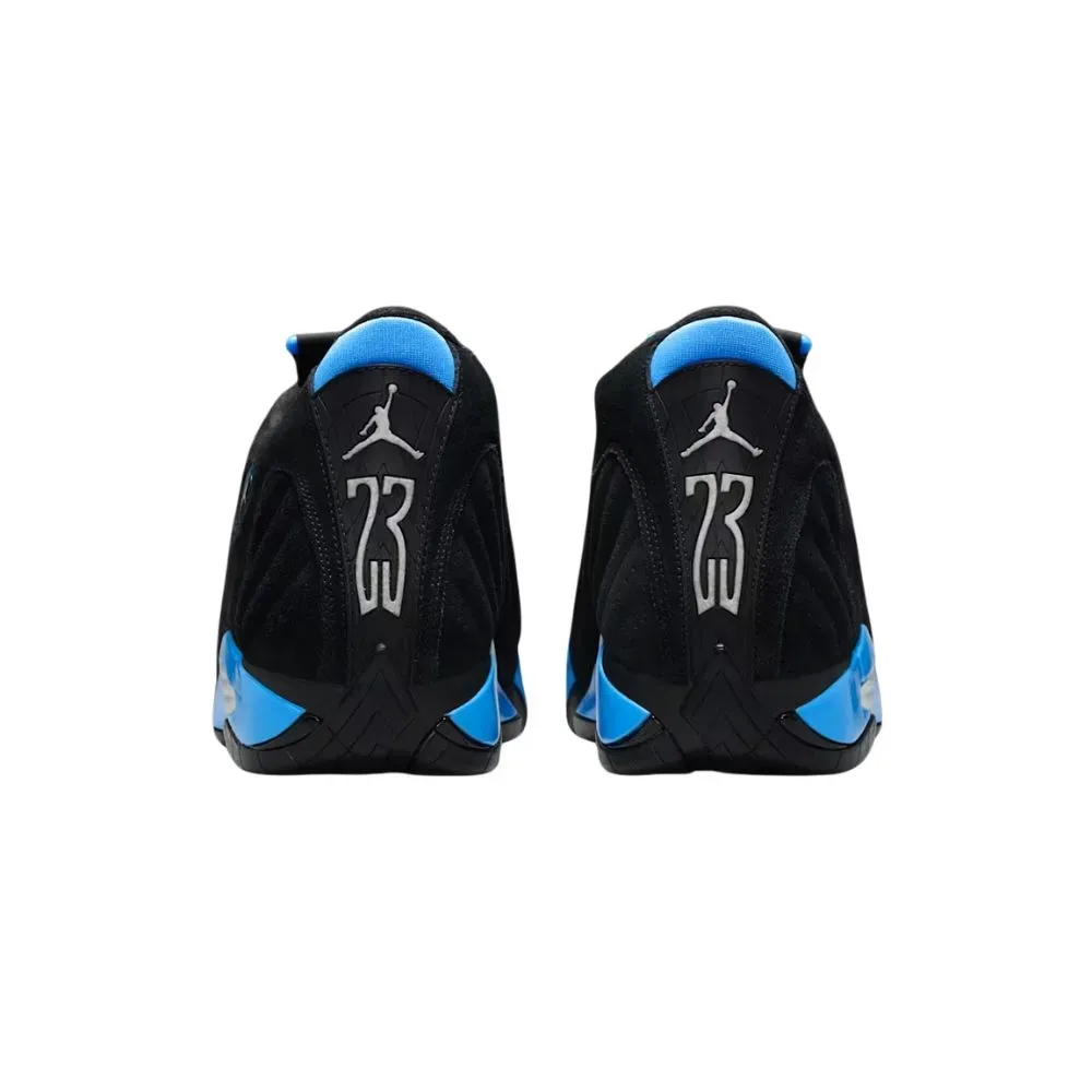 Air Jordan 14 Retro Black University Blue - Droper