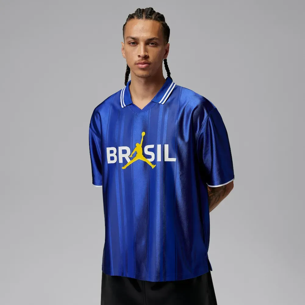 Imagem Camiseta Air Jordan Polo Brasil Blue