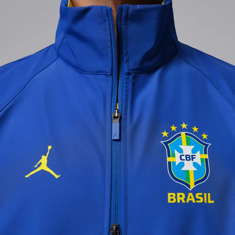 Imagem Jaqueta Air Jordan Hino Brasil Blue