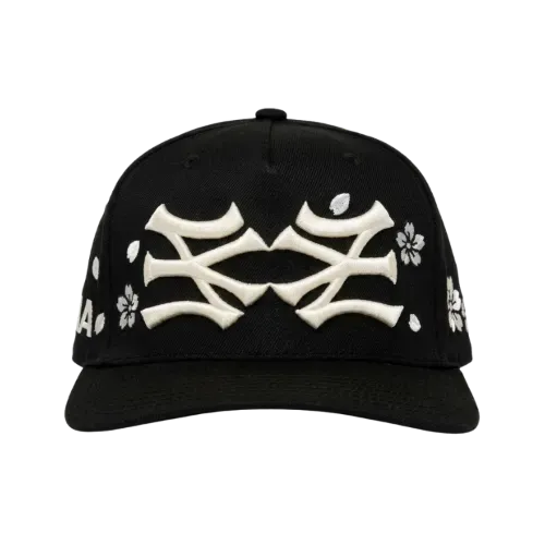 Boné oMA Studios NY NY Crown Black Cream - Droper