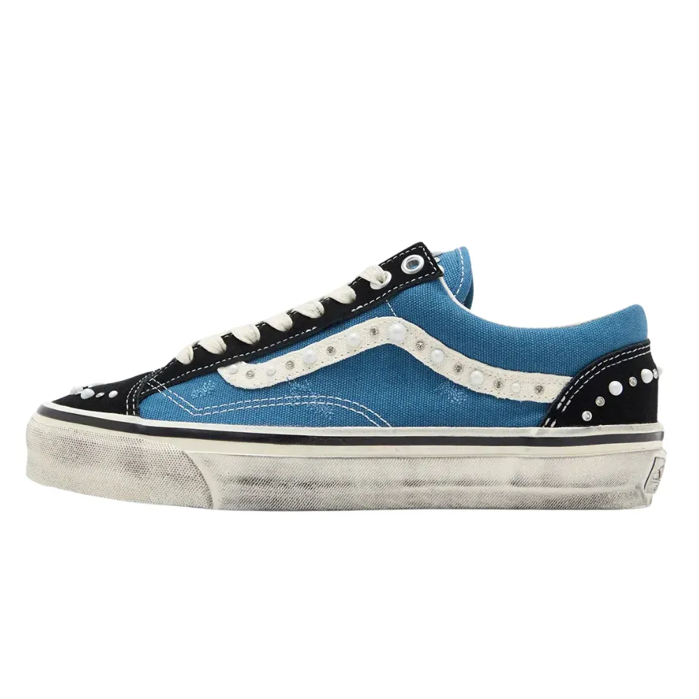 靴 Vans Premium Old Skool Pearlized 29cm Vans Old Skool Pearlized Navy - Droper