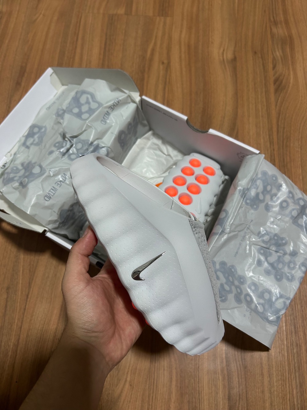 Nike Mind 001 Slide Light Smoke Grey