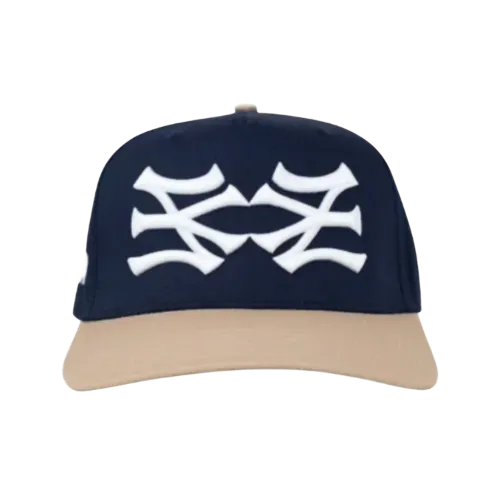 Boné oMA Studios NY NY Curved Brim Blue Tan