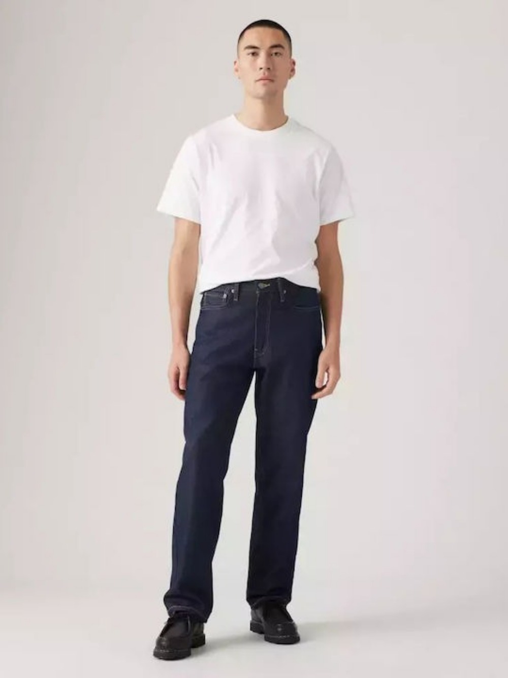 Calça Jeans Levi's Wellthread 568 Stay Loose Lavagem Escura
