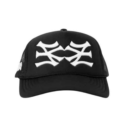 Boné oMA Studios NY Curved Brim Black White - Droper