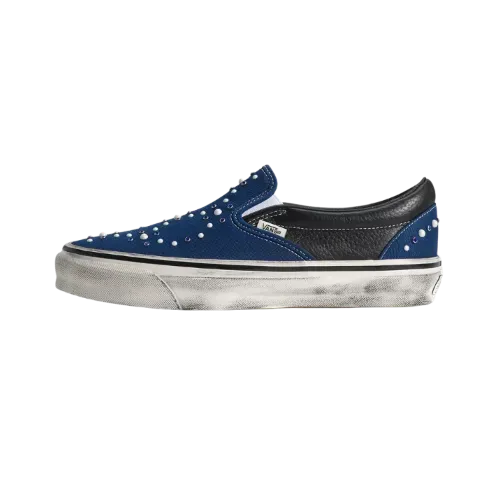 Satoshi Nakamoto x Vans Slip-On LX Classic 98 Pearlized Indigo