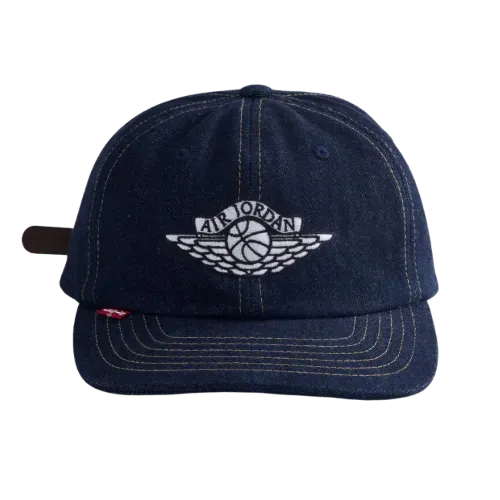 Levi's x Air Jordan Boné Baseball Cap Denim Blue