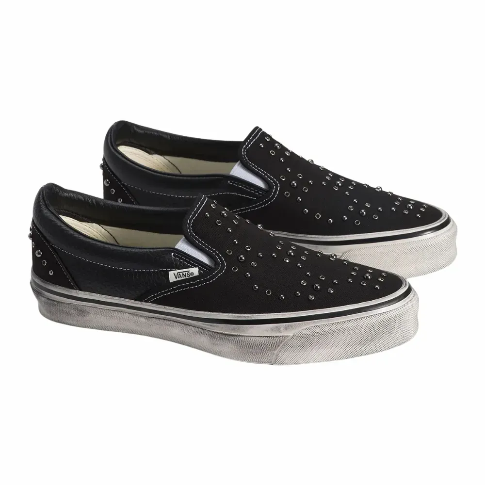 Satoshi Nakamoto x Vans Slip-On LX Classic 98 Pearlized Blackout